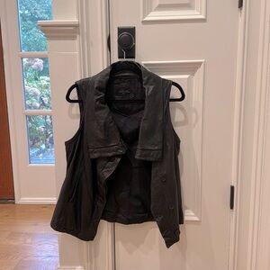 ALL SAINTS Leather Vest